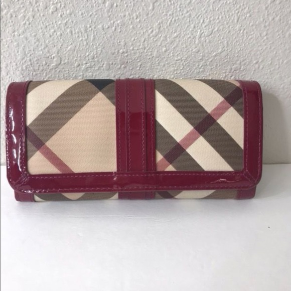 Burberry Supernova check Wallet - Picture 1 of 3